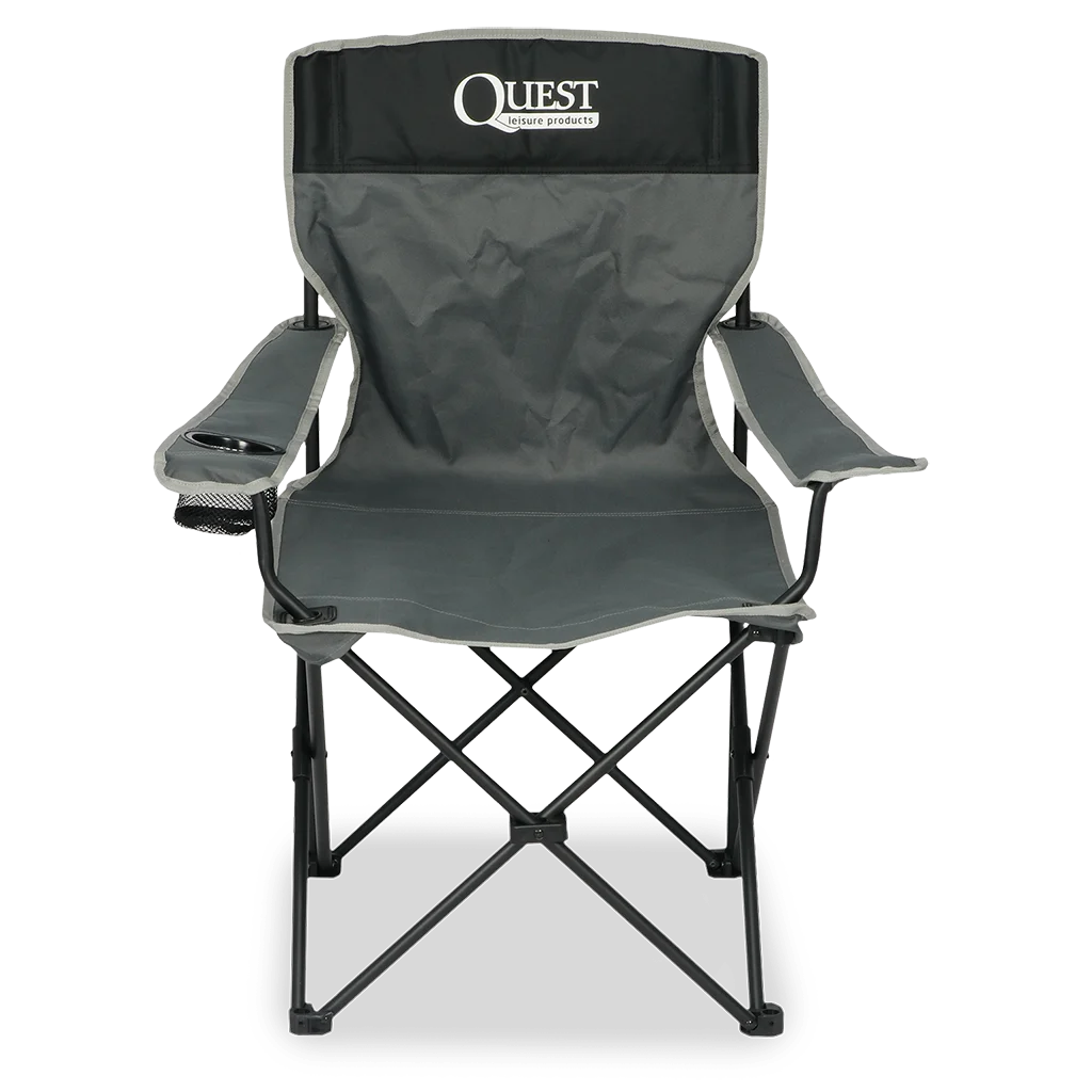 Quest Autograph Festival Pack Away Chair (Black Edition)