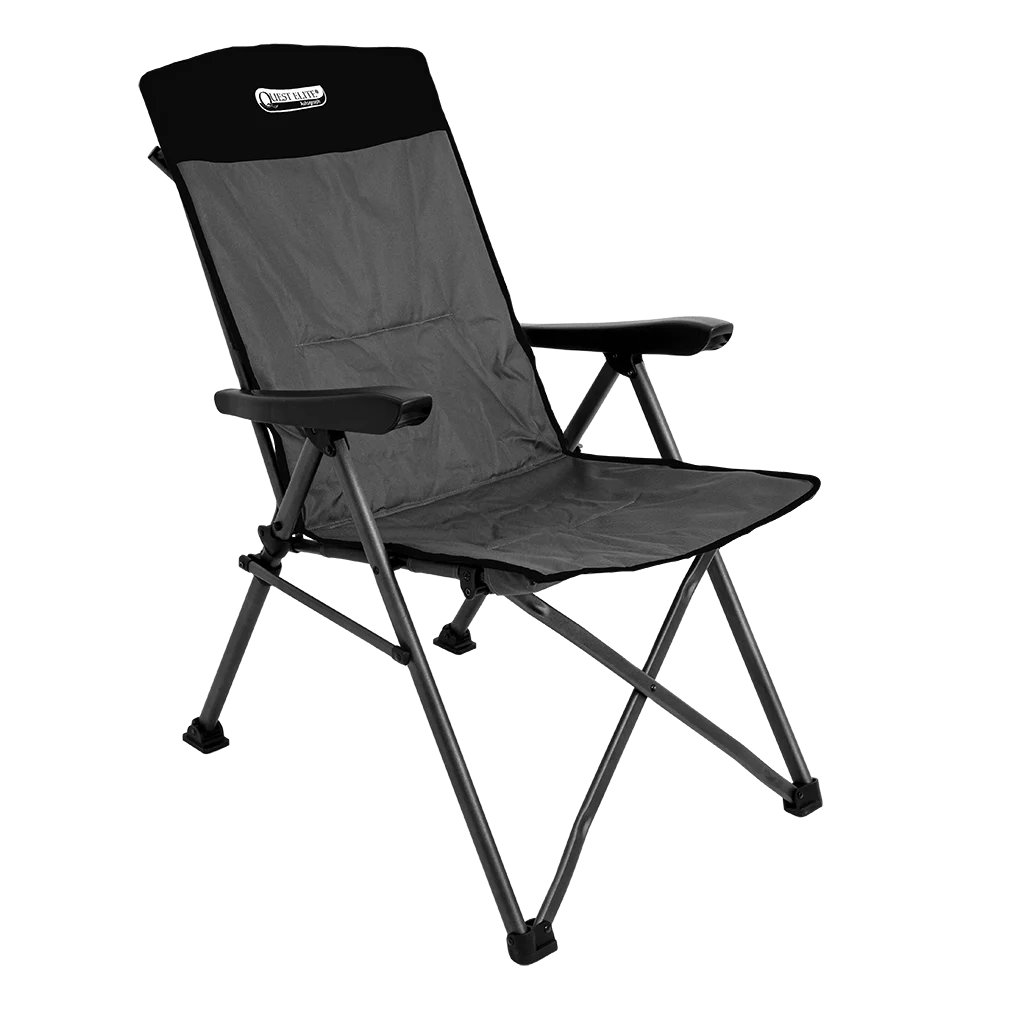 Quest Autograph Cumbria Pack Away Chair (Black Edition)