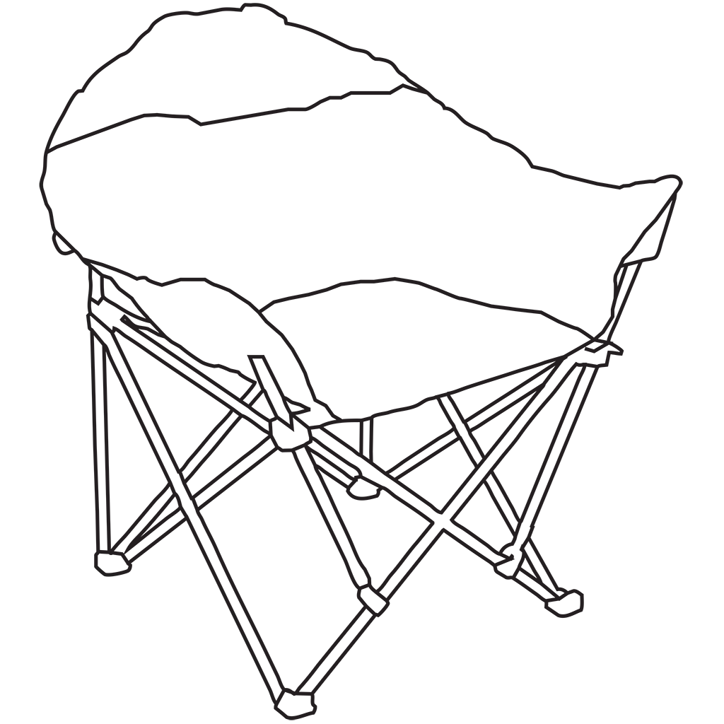 Quest Autograph Cleveland Pack Away Chair (Black Edition)
