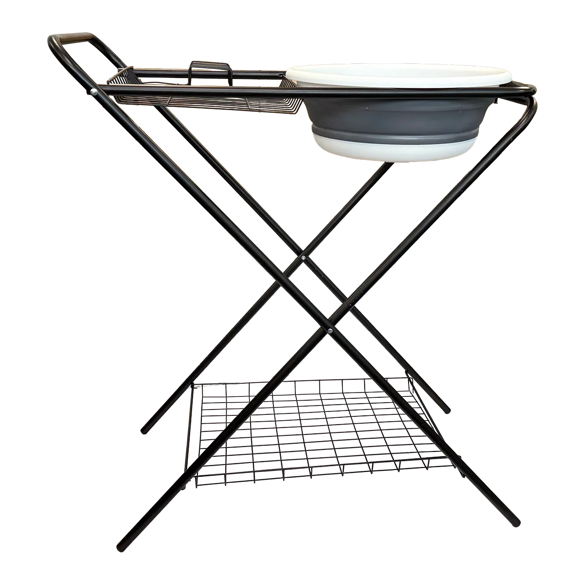 Quest Chudleigh Camping Washing Up Stand with Collapsible Bowl (F3120)