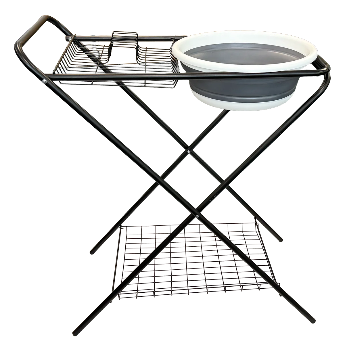 Quest Chudleigh Camping Washing Up Stand with Collapsible Bowl (F3120)