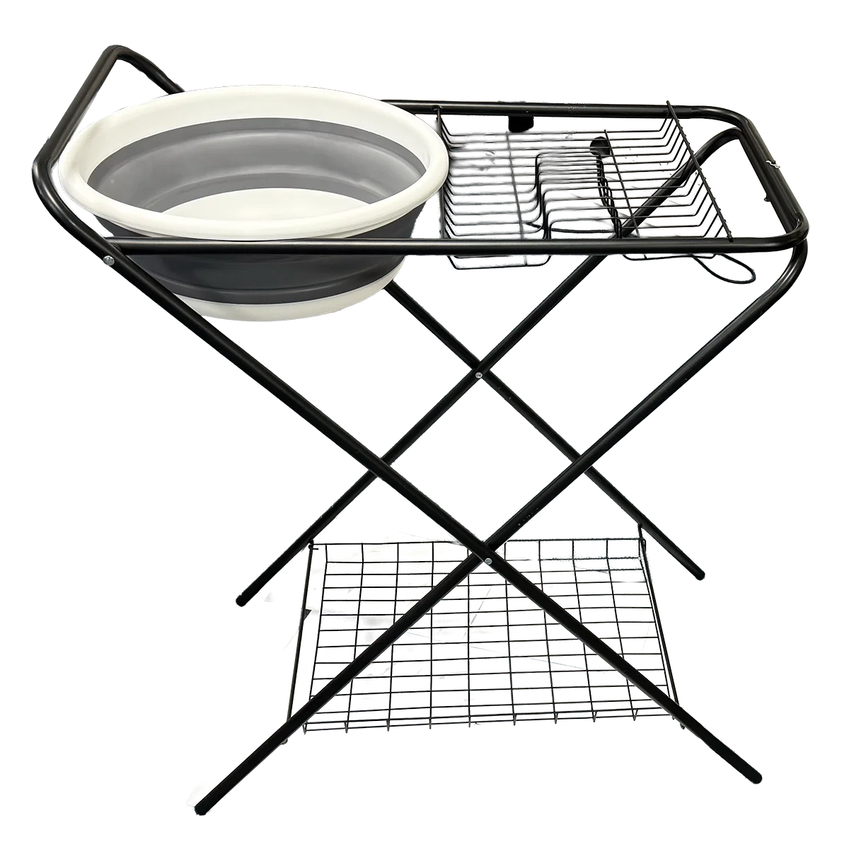 Quest Chudleigh Camping Washing Up Stand with Collapsible Bowl (F3120)