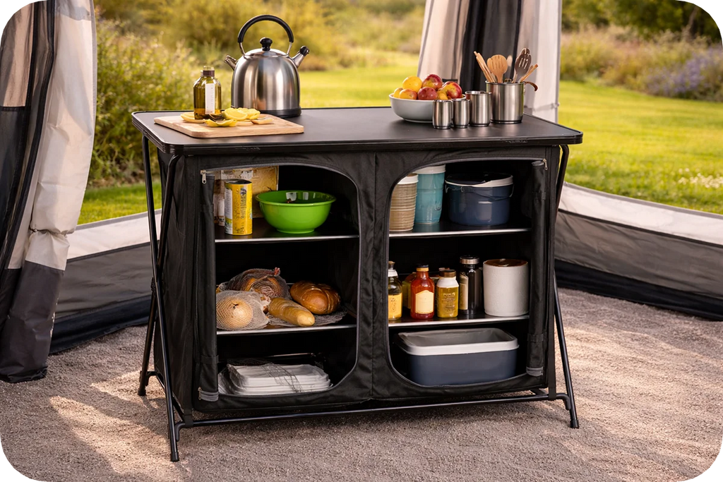 Quest Wooky Hole Cupboard - Black