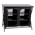 Quest Wooky Hole Cupboard - Black