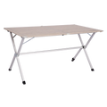 Quest Elite Derwent Slatted Table - Light Wood