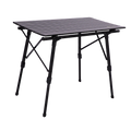 Quest Elite Brenig Slatted Table - Black