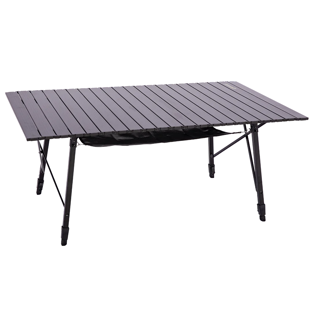 Quest Elite Colliford Slatted Table - Black