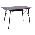 Quest Elite Colliford Slatted Table - Black