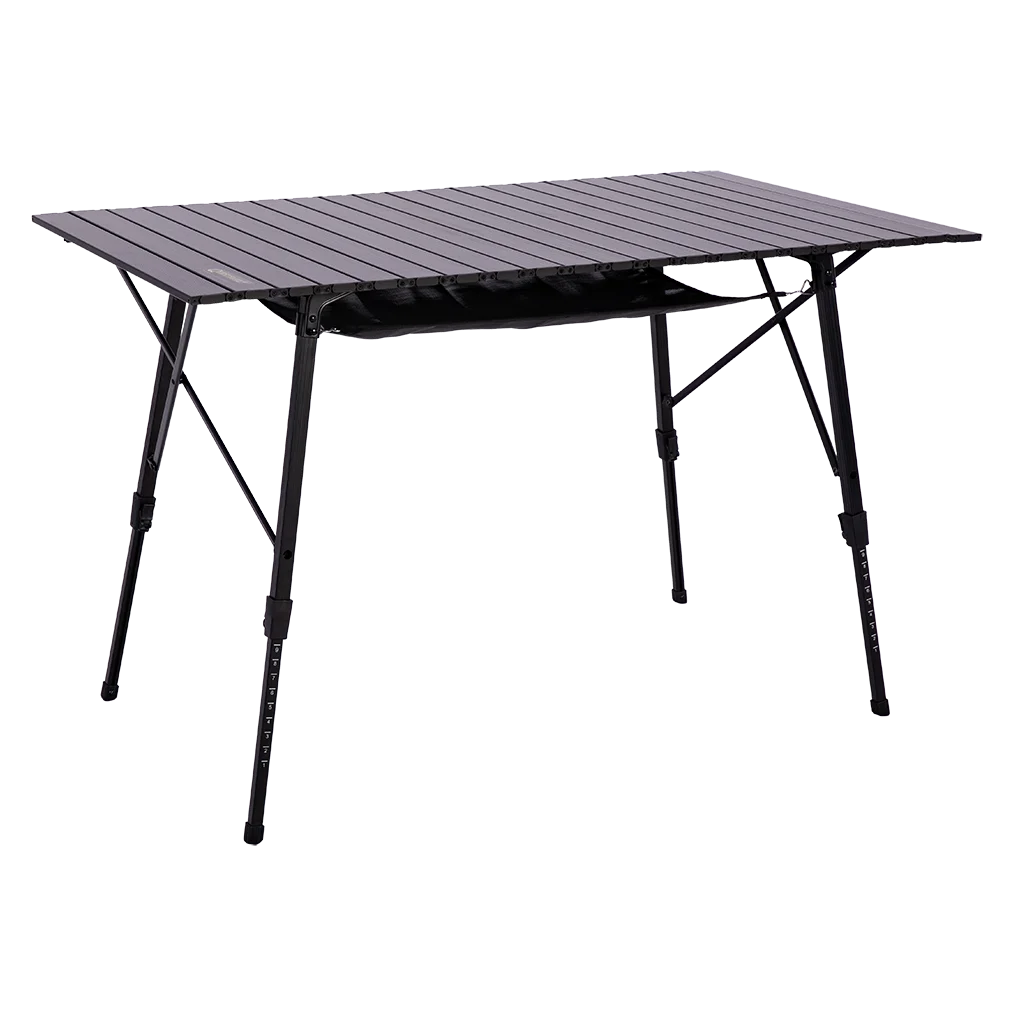 Quest Elite Colliford Slatted Table - Black