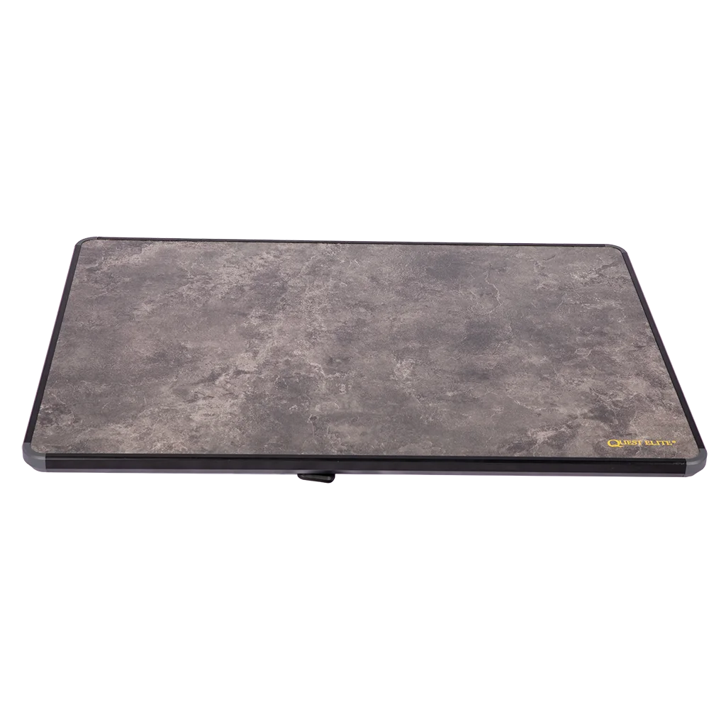 Quest Elite Rutland Lightcomb Black Marble Table