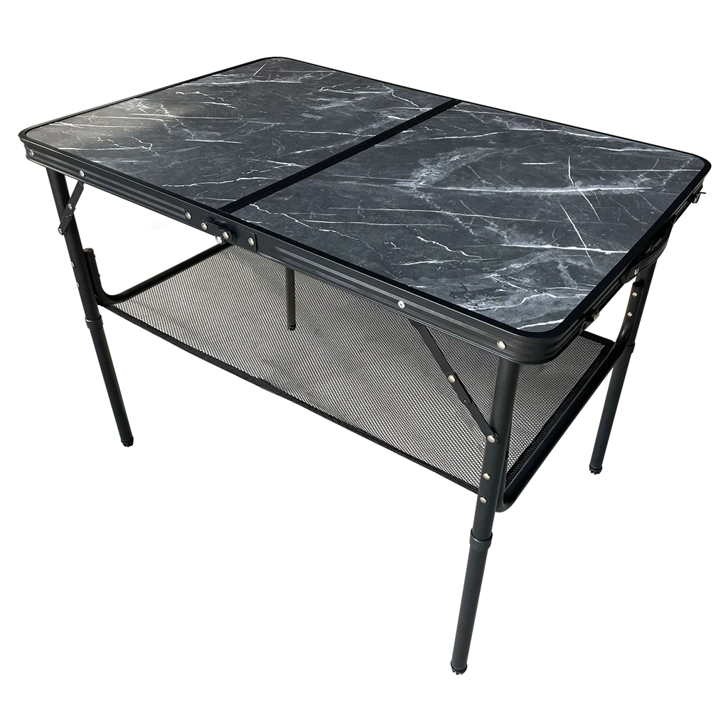 Quest SpeedFit Range Brean Folding Table (Onyx Edition)