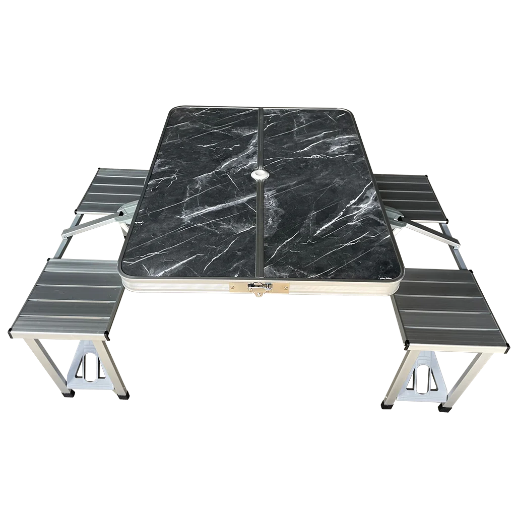 Quest Gloucester Deluxe Folding Picnic Set (Onyx Edition)