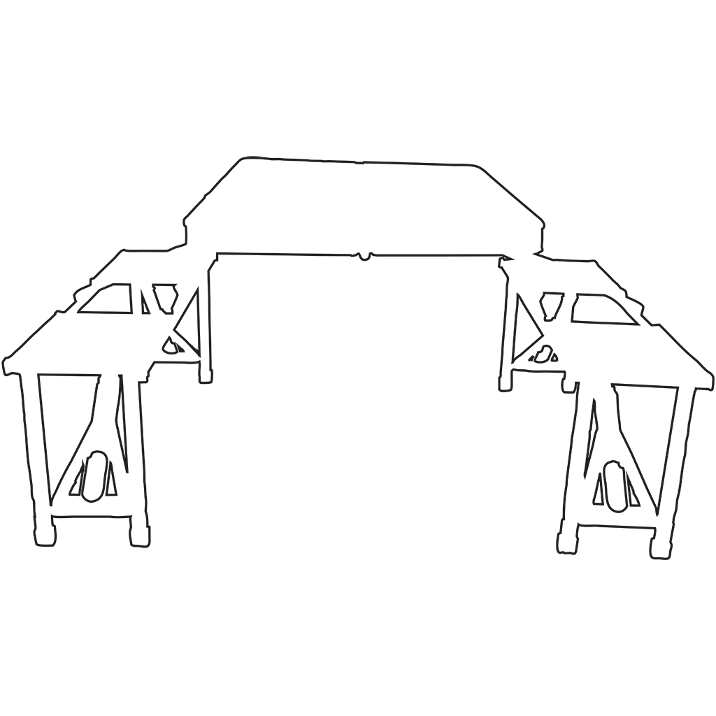 Quest Gloucester Deluxe Folding Picnic Set (Onyx Edition)