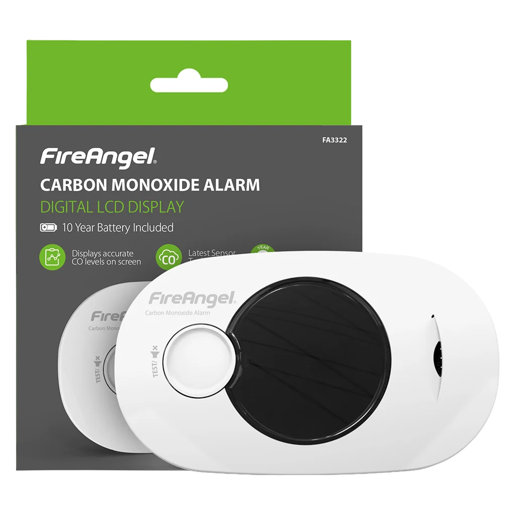 FireAngel 10 Year Digital CO Alarm
