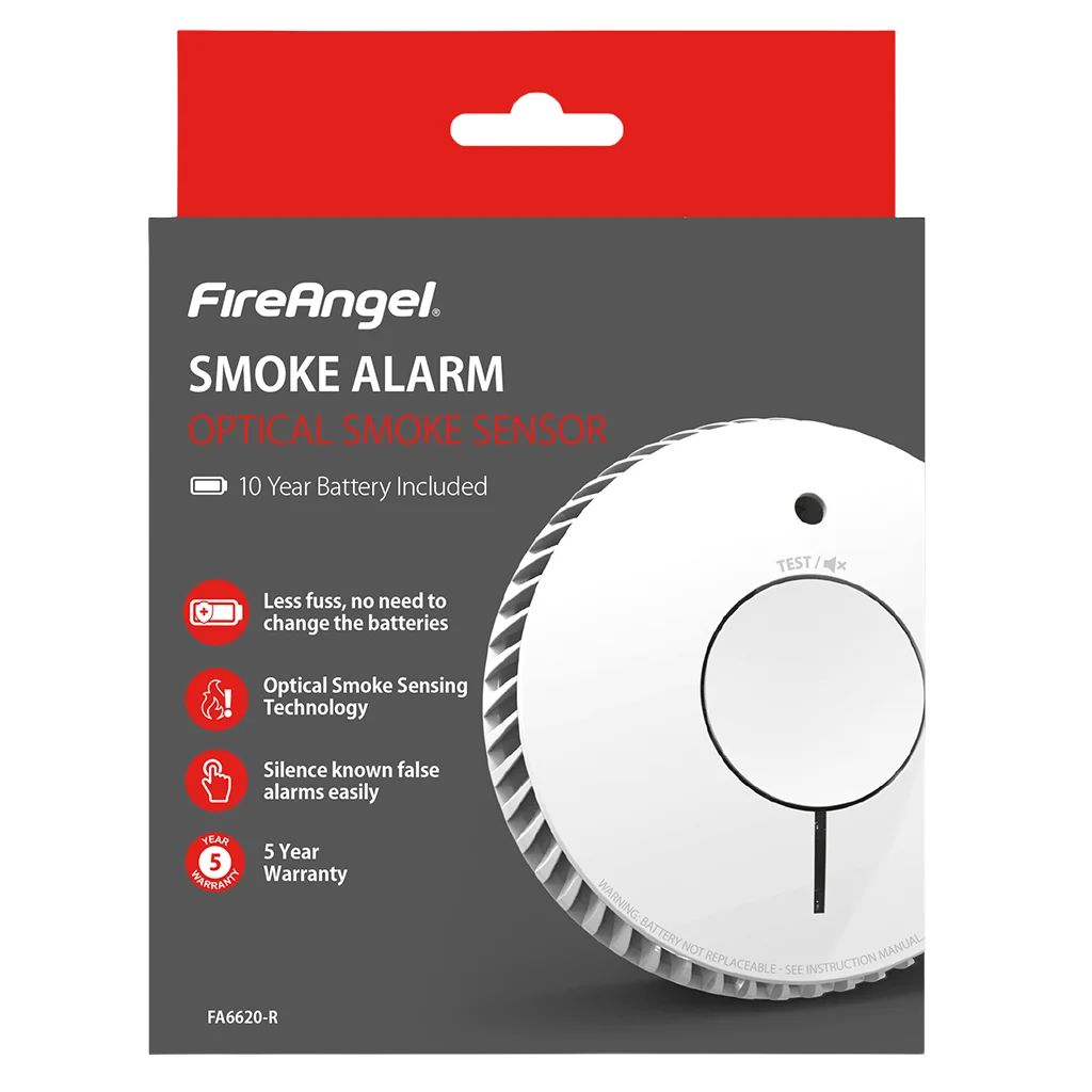 FireAngel 10 Year Optical Smoke Alarm