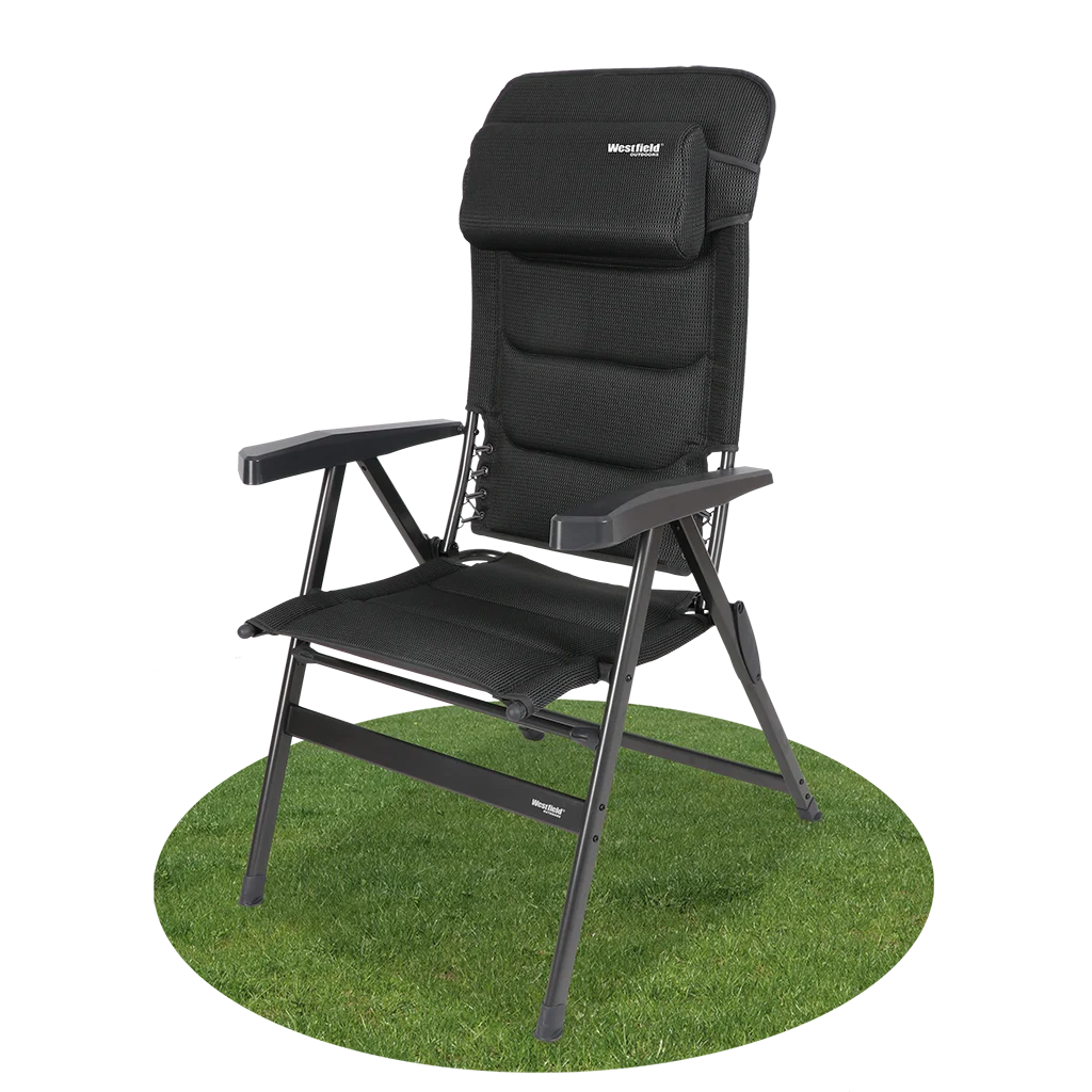 Westfield Alicante Folding Chair - Dark Smoke