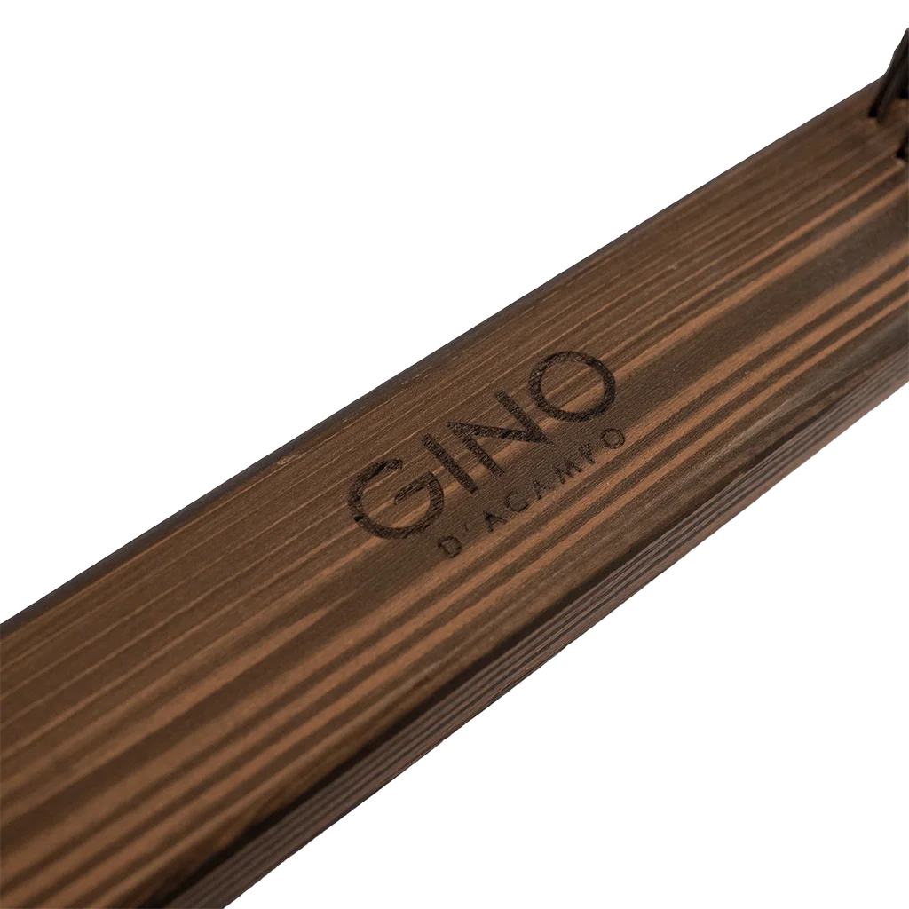 Gino Pizza Stone & BBQ Wire Cleaning Brush With Scraper