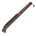 Gino Pizza Stone & BBQ Wire Cleaning Brush With Scraper