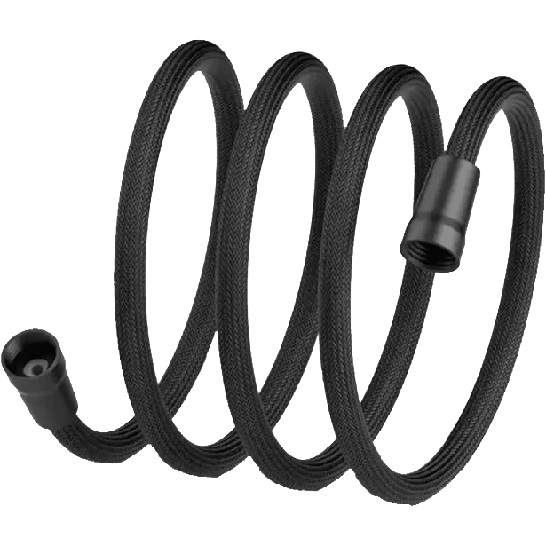 1.5 Meter Black Flexible Shower Hose GSH87/B