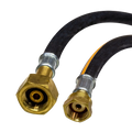 Cavagna 0.5m (20") Butane Nut x W20 Gas Hose Pigtail