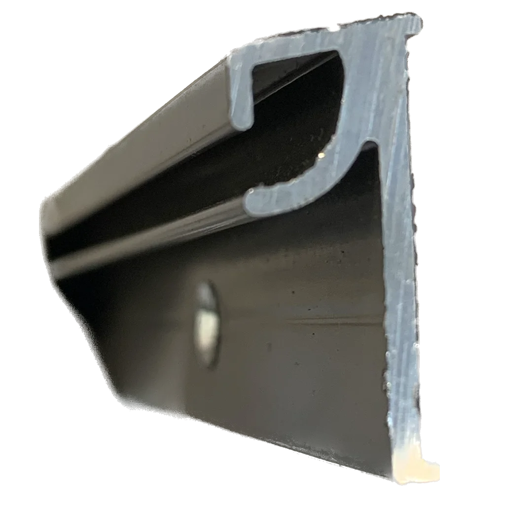 Polyplastic Black Clip-in 875mm hinge bar (9.00.562.06.08.75)