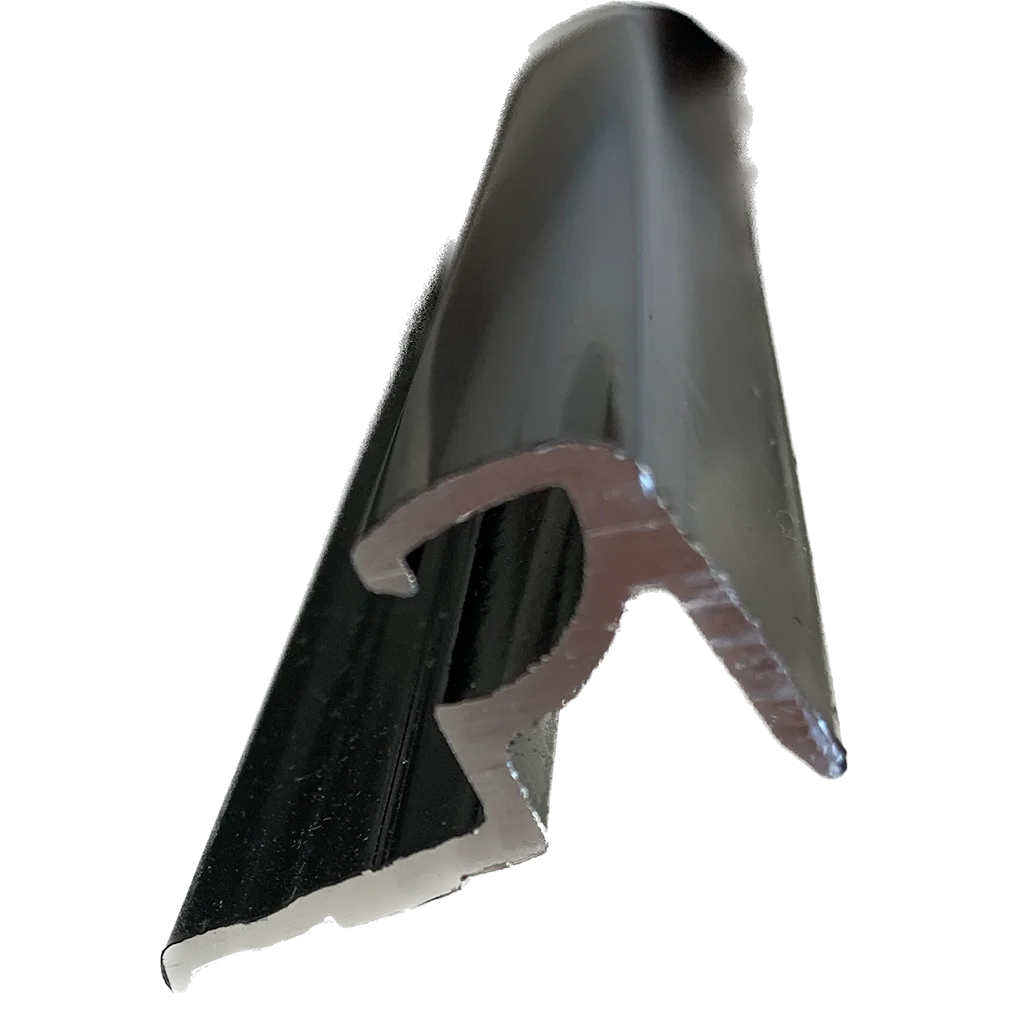 Polyplastic Black Clip-in 1208mm hinge bar (9.00.562.06.12.08)