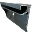 Polyplastic Grey Metallic 523mm Hinge Bar (9.00.562.23.05.23)
