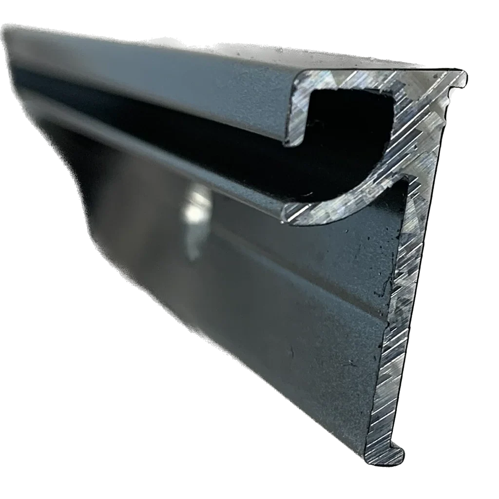Polyplastic Grey Metallic 523mm Hinge Bar (9.00.562.23.05.23)