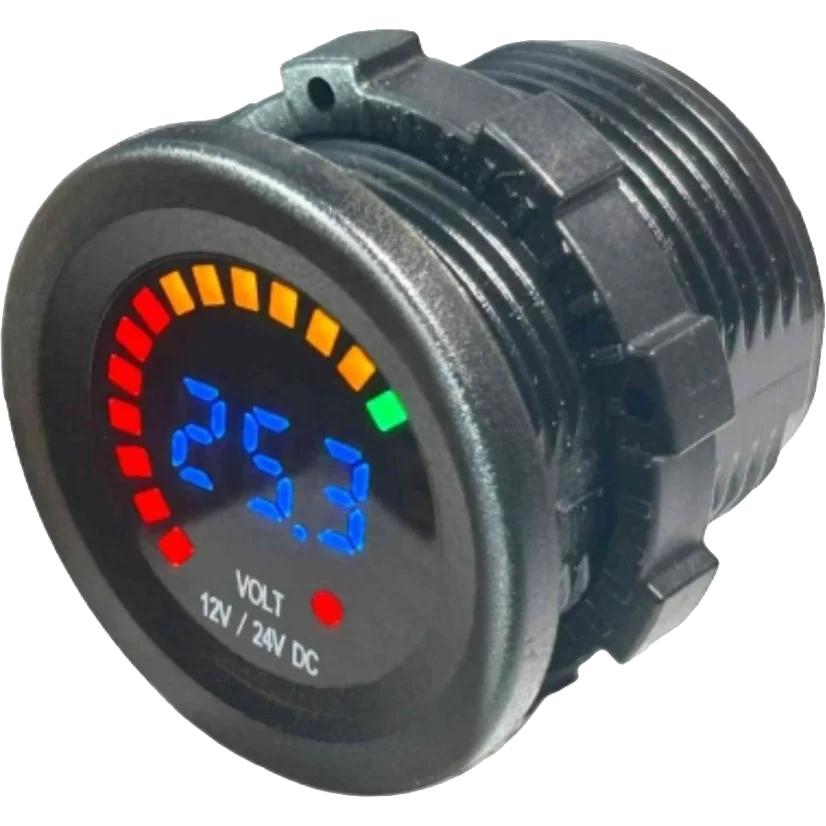12v-24v Digital Panel Voltmeter Level Indicator LED Display
