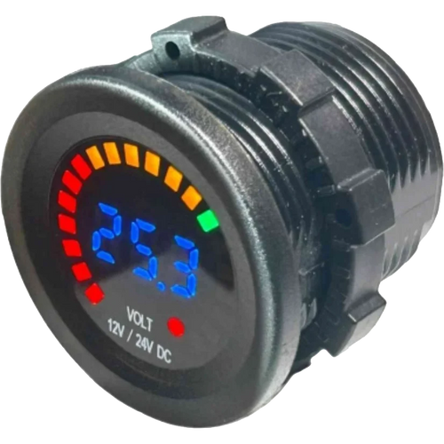 12v-24v Digital Panel Voltmeter Level Indicator LED Display