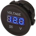 12v Voltmeter Blue