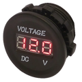 12v Voltmeter Red