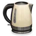 Quest Rocket 1L Kettle - Cream