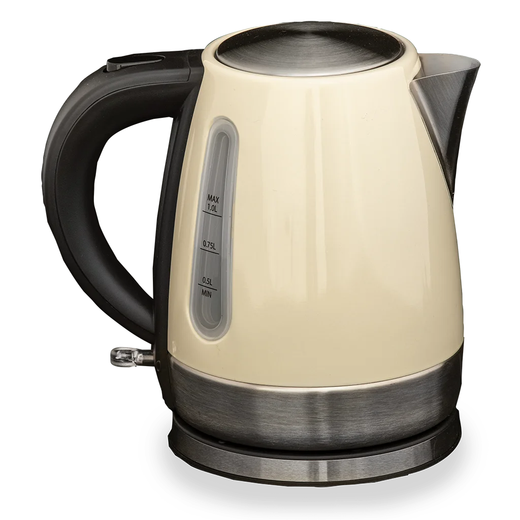 Quest Rocket 1L Kettle - Cream