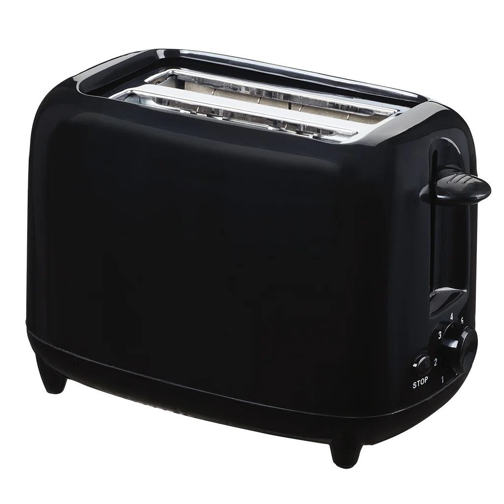 Quest Scotsman 2 Slice Toaster - Black