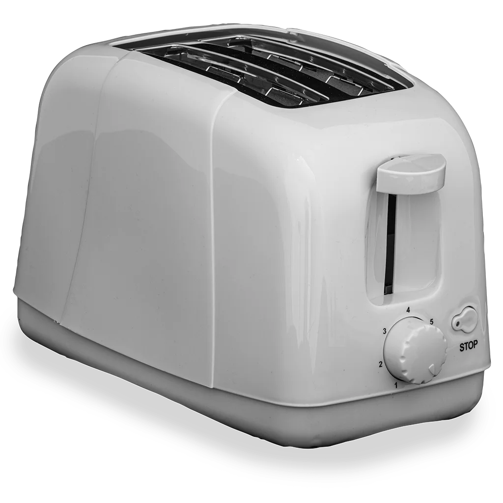 Quest Scotsman 2 Slice Toaster - Cream