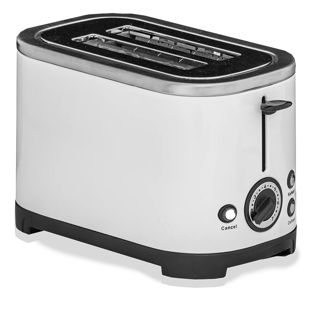Quest Rocket 2 Slice Toaster - Cream
