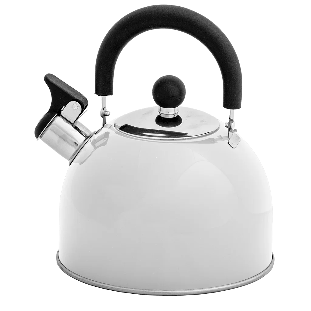 Quest Hamilton 2L Whistling Kettle - Cream
