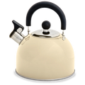Quest Hamilton 2L Whistling Kettle - Cream