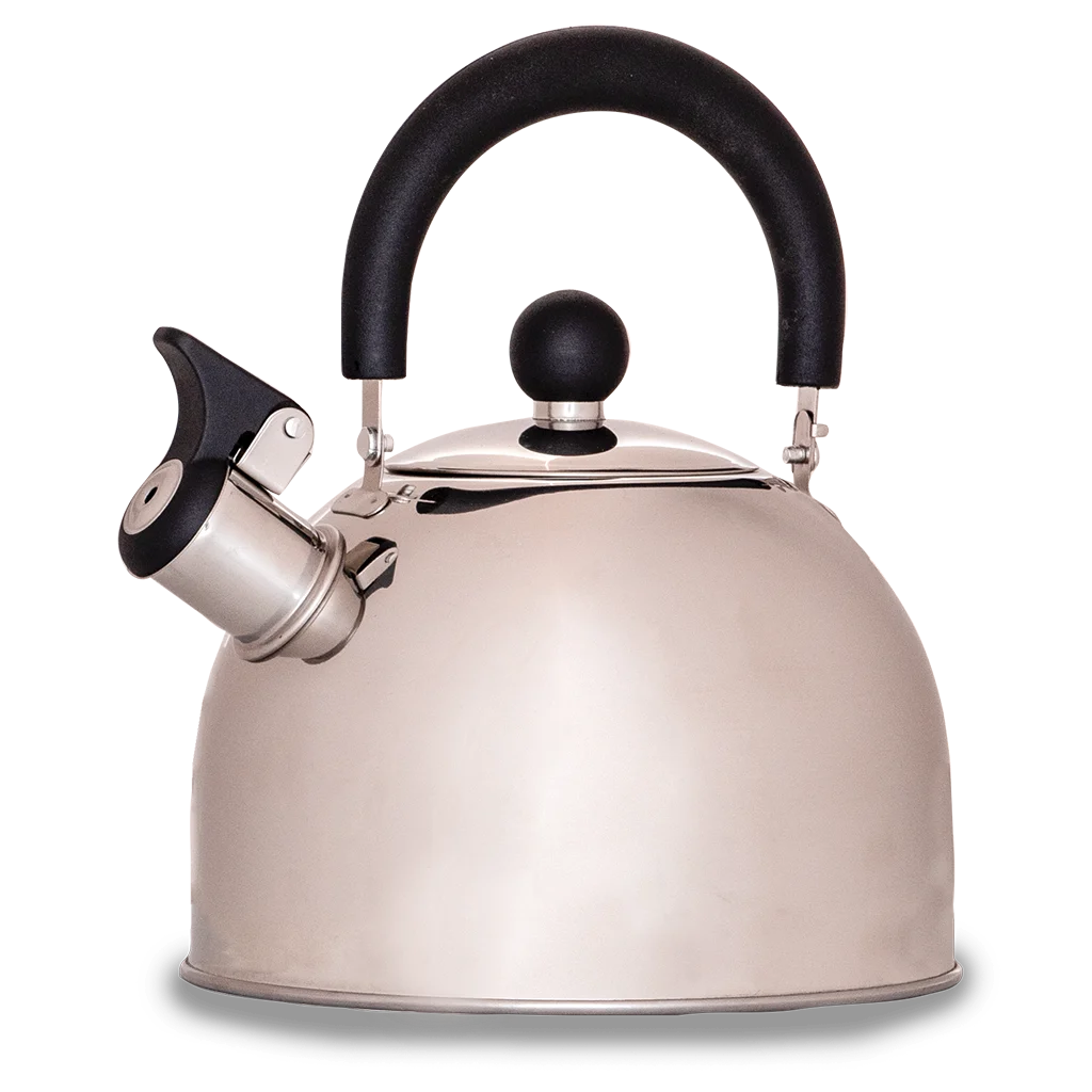 Quest Hamilton 2L Whistling Kettle - Stainless Steel