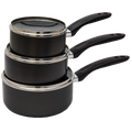 Quest Saucepan Set x 3