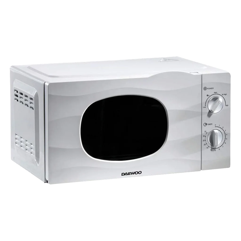 Daewoo 700W 20L Microwave — White (K0073)
