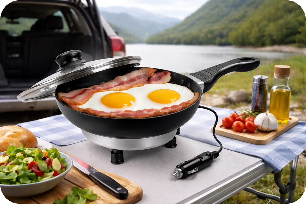 Quest 12V Frying Pan with Lid
