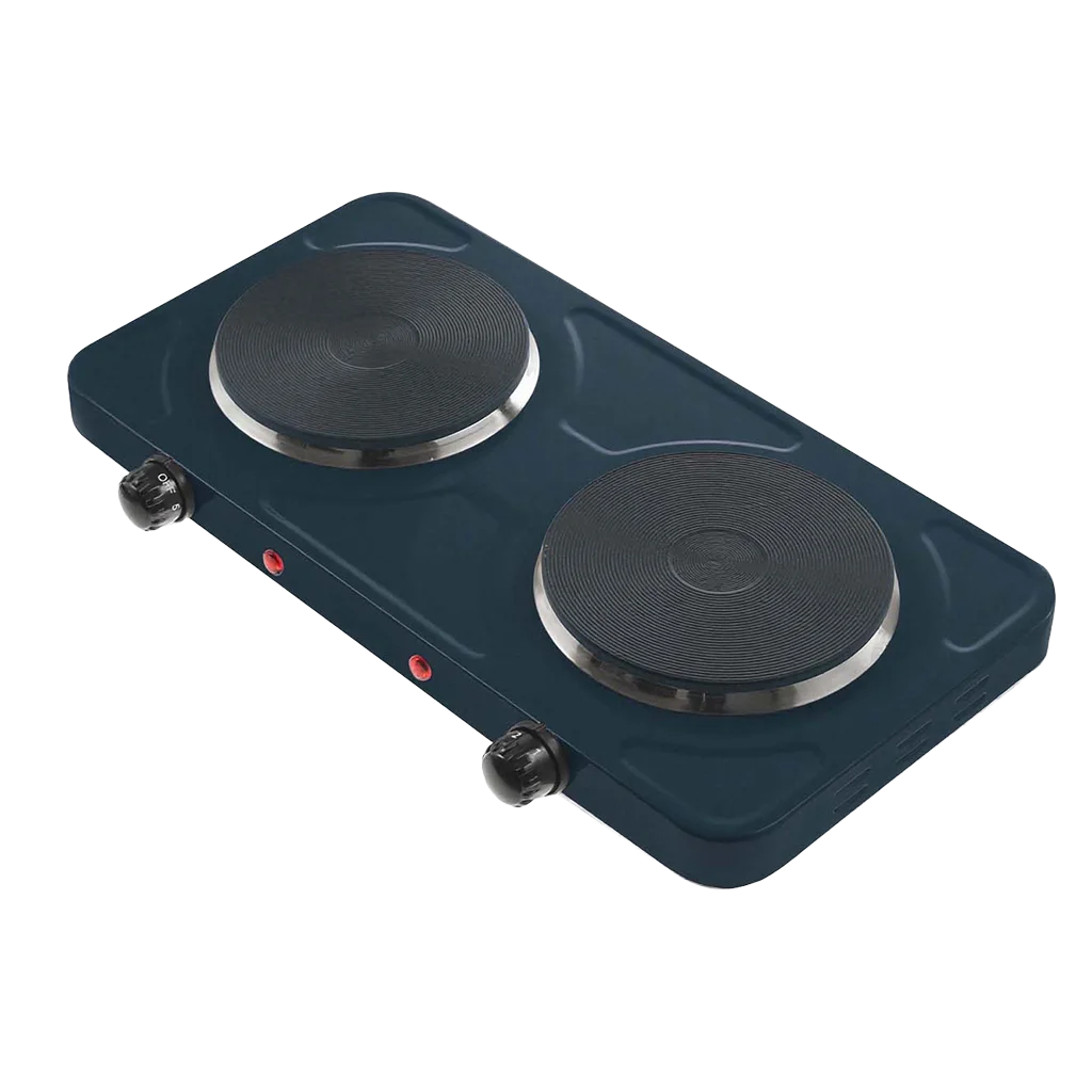 Quest Double Hotplate - Slate