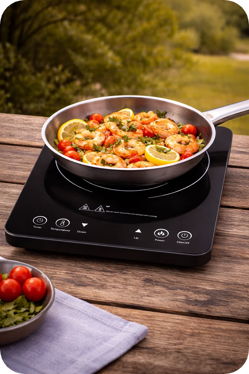 Quest Single Induction Hob (K0084)
