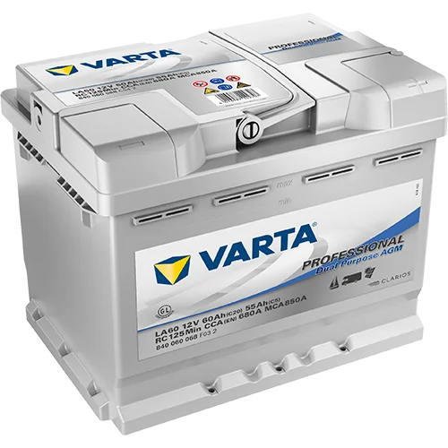 Varta AGM 60A Leisure & Starter Battery