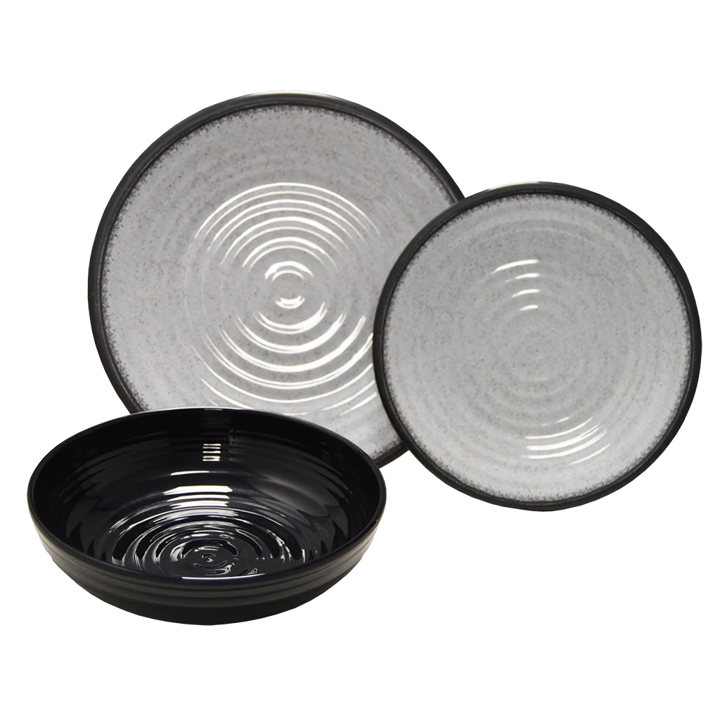 Liberty Sicily 12-Piece Melamine Dinner Set (LL1378)