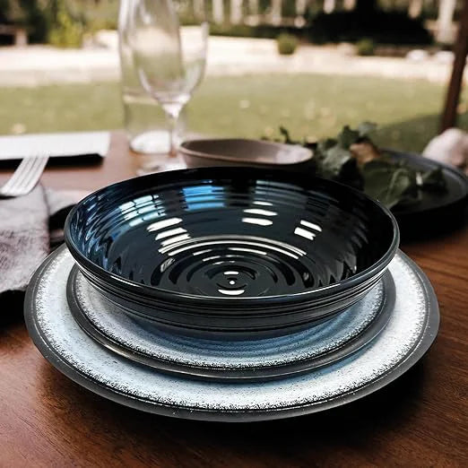 Liberty Sicily 12-Piece Melamine Dinner Set (LL1378)