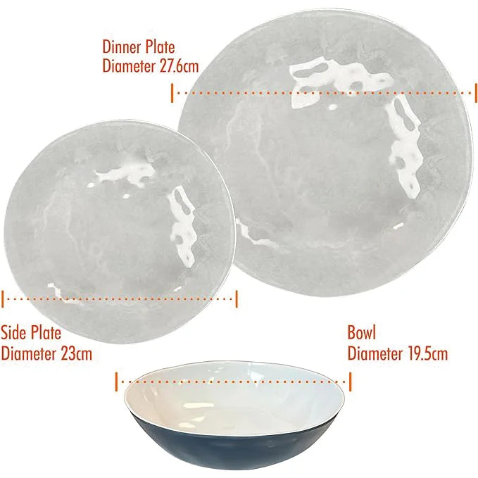 Liberty Murano 12-Piece Melamine Dinner Set (LL1380)