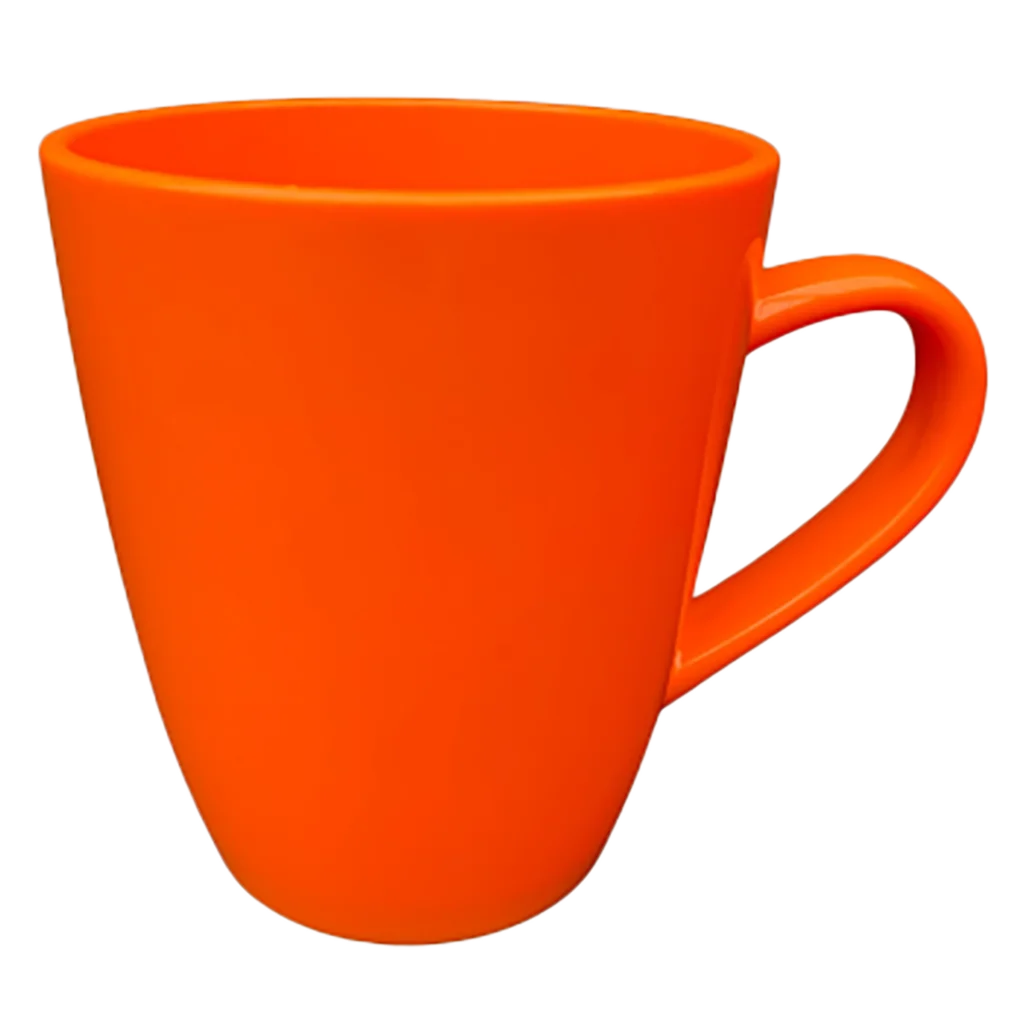 Liberty Sumatra Non Slip Mug - Orange (4 pack)
